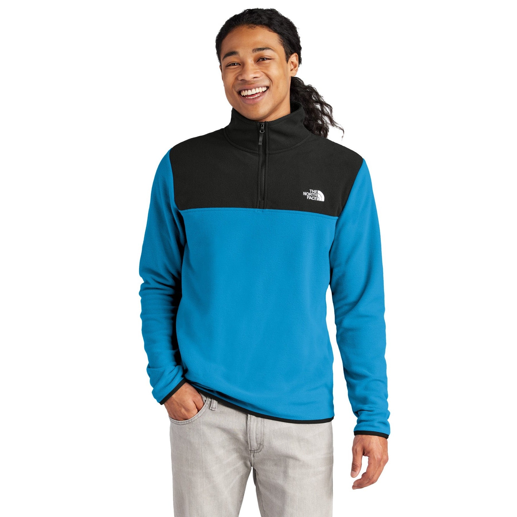 The North Face-The North Face® Glacier 1/4-Zip Fleece NF0A7V4L-MedTech-2